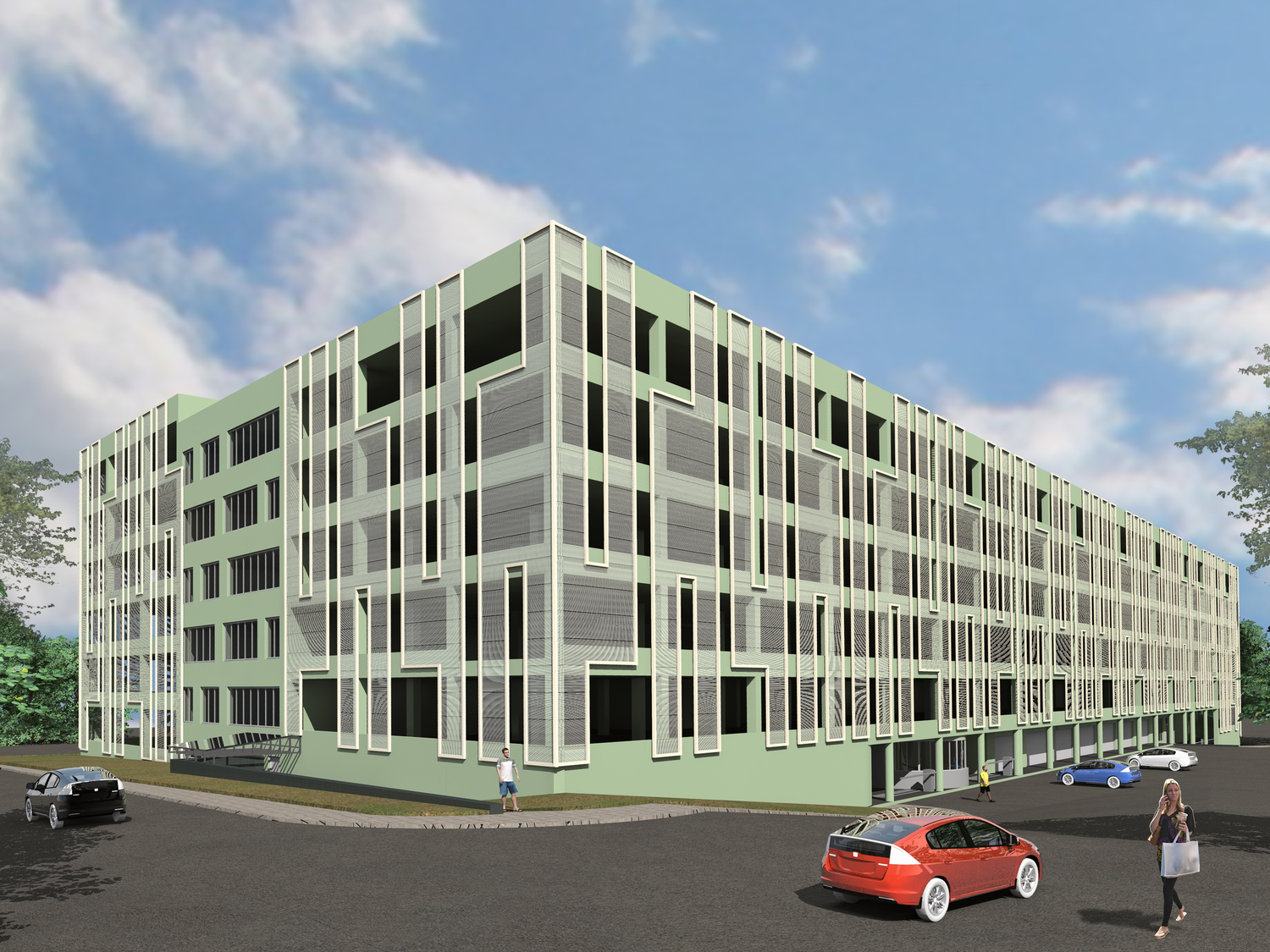 Многофункциональный гаражный комплекс на 680 машино-мест